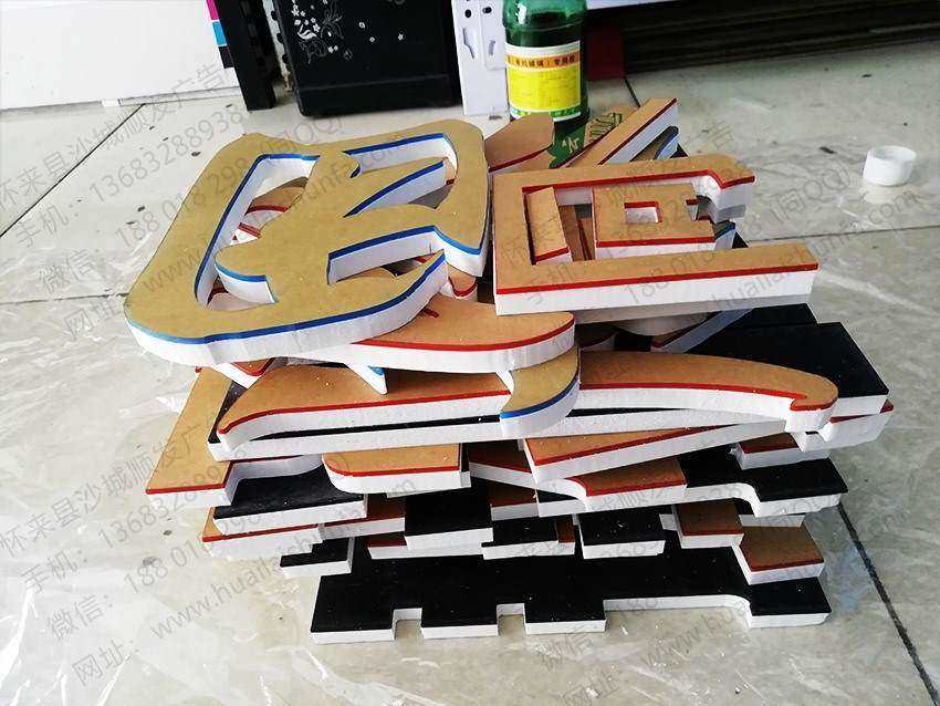 立体字 
